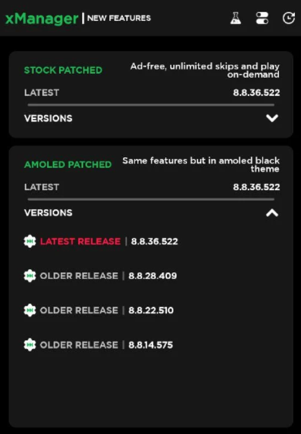 xManager Spotify APK